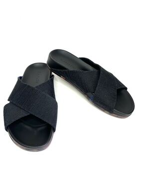 NWOB Rothy's The Weekend Slide in Black - Sz 6